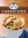 Cover image for Pillsbury Best of the Bake-Off Casseroles